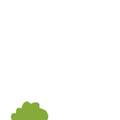 Green Bush Illustration