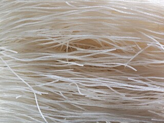 White horizontal thread bands background
