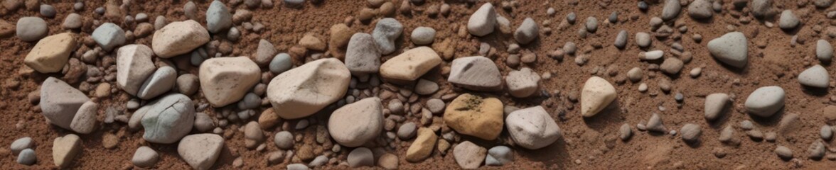 A haphazard pile of rocks and dirt, isolated on white , white, photography, earth