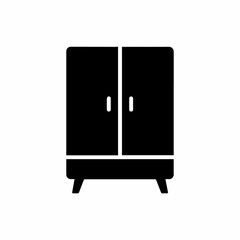 wardrobe Table Vector  silhouette free download.
