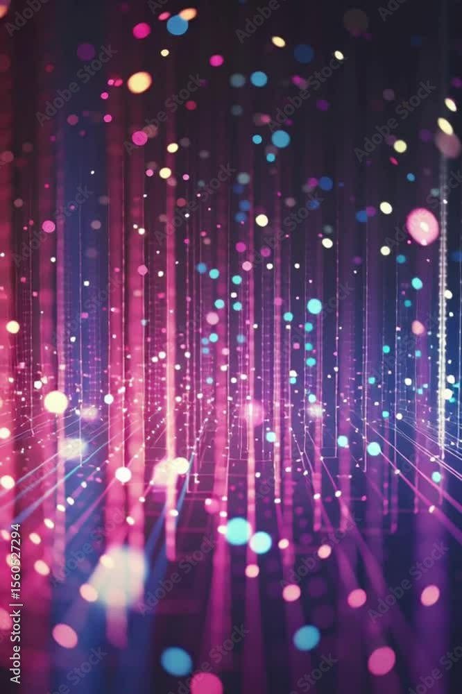 Poster dynamic purple and magenta abstract background with vibrant light streaks and modern digital effect 