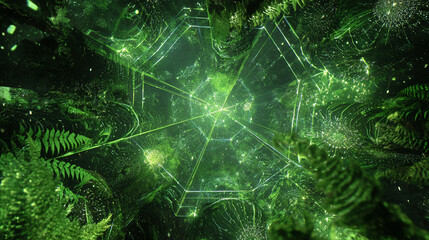 意識の森を彷徨う｜キノコと古代遺跡が共鳴するサイケデリック神話世界4K