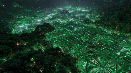 意識の森を彷徨う｜キノコと古代遺跡が共鳴するサイケデリック神話世界4K