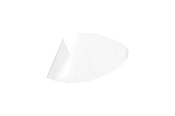sticker paper texture png isolated