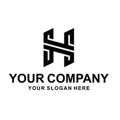 The initials H, SH, HS or HSH are very suitable for use for logos and brand identities