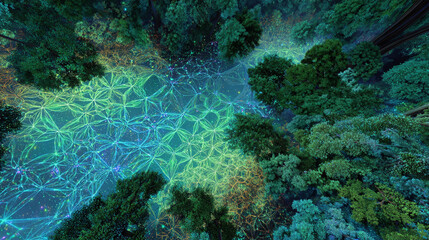 意識の森を彷徨う｜キノコと古代遺跡が共鳴するサイケデリック神話世界4K