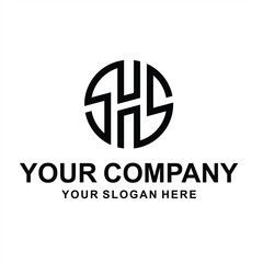 The initials H, SH, HS or HSH are very suitable for use for logos and brand identities