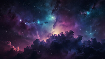 Fototapeta premium Futuristic Data Flow BackgroundAbstract Technology Circuit WallpaperCyber Network Background for Presentations