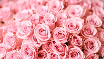 Obraz premium pink roses background