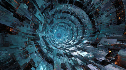 意識の森を彷徨う｜キノコと古代遺跡が共鳴するサイケデリック神話世界 高画質