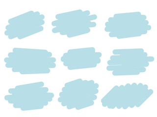 シンプルでおしゃれな手書き風のフレーム