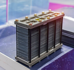 Fuel cell stack used for electric energy conversion device composed of multiple fuel cells.
