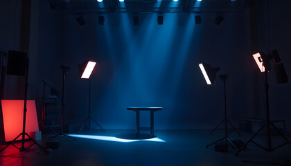 unity, studio lighting. White tone