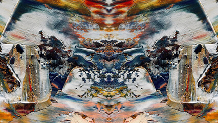 Abstract art background . Hand painting artwork on canvas .