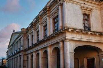 Obraz premium Detail of La Merced ex convent in San Cristobal de las Casas Chiapas.
