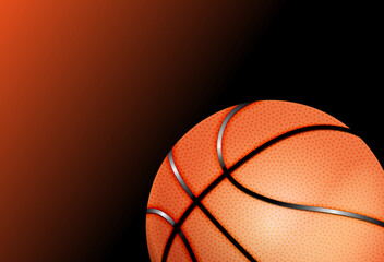 Fototapeta premium basketball logo background