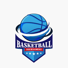 basketball logo background