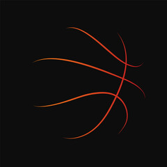 basketball logo background