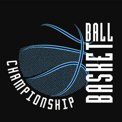 basketball logo background