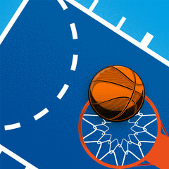 basketball logo background