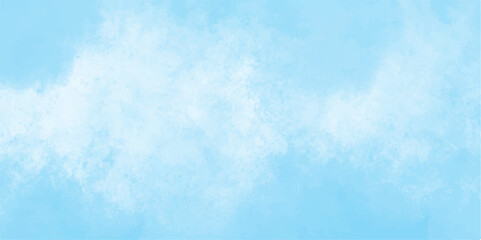 Bright blue sky with white clouds, a natural and abstract texture perfect for any weather background