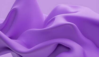 flowing twisted purple cloth background.


