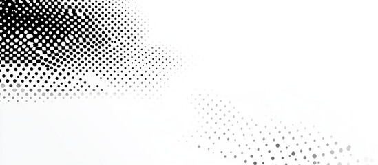 Abstract halftone pattern design