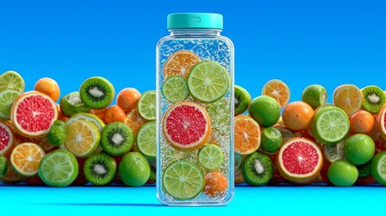 Vibrant Corporate Memphis Style Banner Illustration