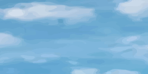 Obraz premium clear blue sky with a few clouds. The sky is very bright and the clouds are scattered throughout