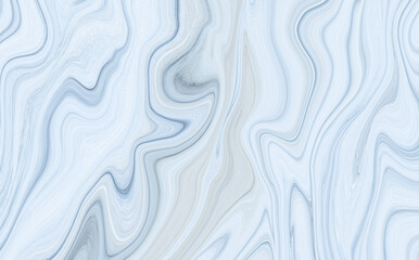 Fototapeta premium Marble rock texture blue ink pattern liquid swirl paint white dark that is Illustration background for do ceramic counter tile silver gray that is abstract waves skin wall luxurious art ideas concept.
