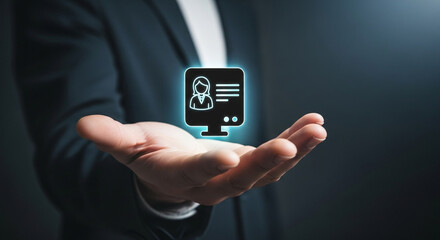 futuristic digital processing of biometric identification fingerprint scanner for access personal financial data. surveillance and security scanning of digital programs cyber futuristic applications.