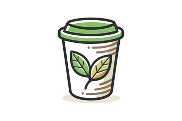 playful hand drawn eco doodle icon