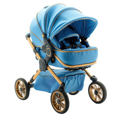 Stroller isolated on transparent background.