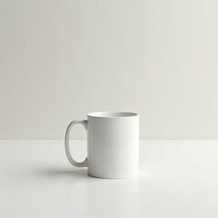 Obraz premium white cup on the table