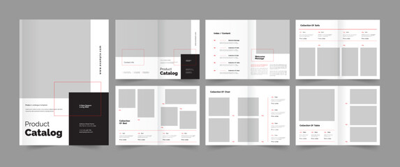  Product Catalog Layout Design,  Furniture Catalog Design