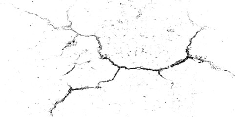 Obraz premium White and black sketch grunge backgrounds to create a distressed grain effect. rough urban texture vector. damaged crack and scratch dust wall texture. black splash on transparent background.