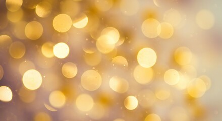 golden bokeh background