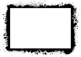 grunge background with an abstract spray paint border 0408
