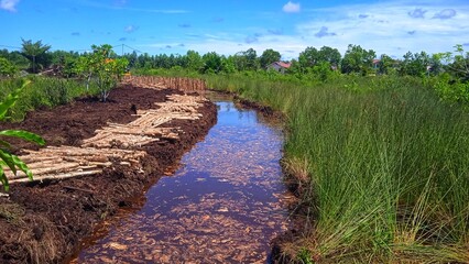Construction of drainage channels to rivers Prevents flooding for agriculture and tourism