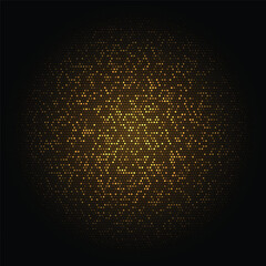 Techno halftone dots background