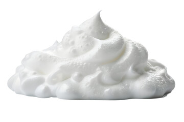 Isolated sweet white cream food dessert