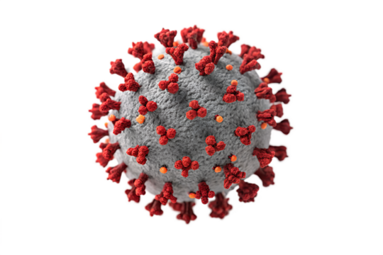 A beautiful 3D render of a red heart symbol made of many spheres, perfect for your romance and love celebration designs