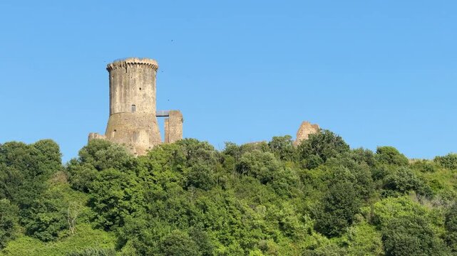 Torre di Velia in Cilento, Italy &ndash; Ancient Tower in Archaeological Site of Elea