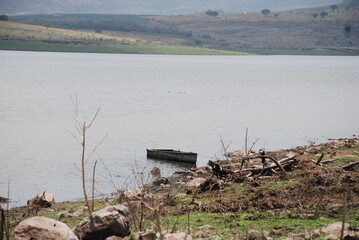 the lake in the mountains