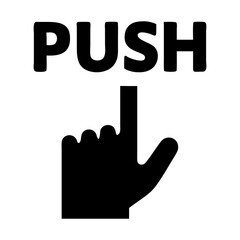 hand holding a touch screen