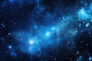 Obraz premium Deep space nebula with countless stars