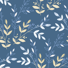 Watercolor Floral Seamless Pattern 