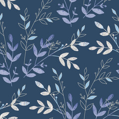 Watercolor Floral Seamless Pattern 