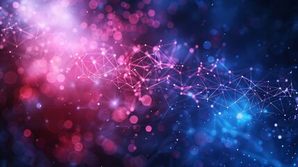 Abstract background blending technology and science, focusing on cloud computing and networking