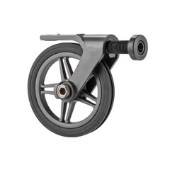 Wheel Lock Clam Isolated on a Transparent Background for Secure Holding and Stability on Various Surfaces